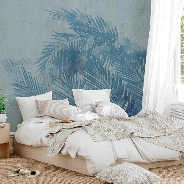 Artgeist Fototapeta Palm Trees In Blue, 150x105cm