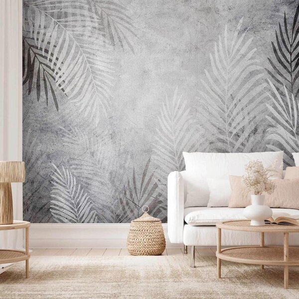 Artgeist Fototapeta Palm Trees In The Dark, 150x105cm