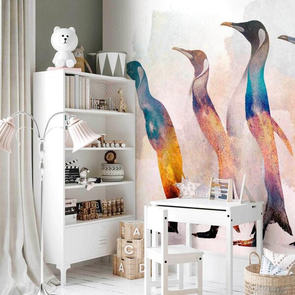Artgeist Fototapeta Penguin Wandering, 150x105cm