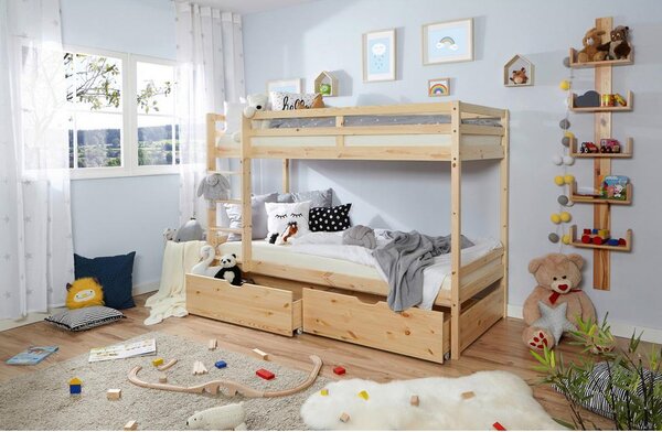 Livetastic Pograd Finn, 90x200, Bor, Masivna