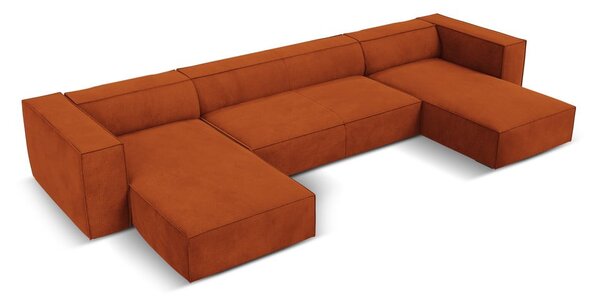 Oranžni kotni kavč (v obliki črke U) Madame - Windsor & Co Sofas