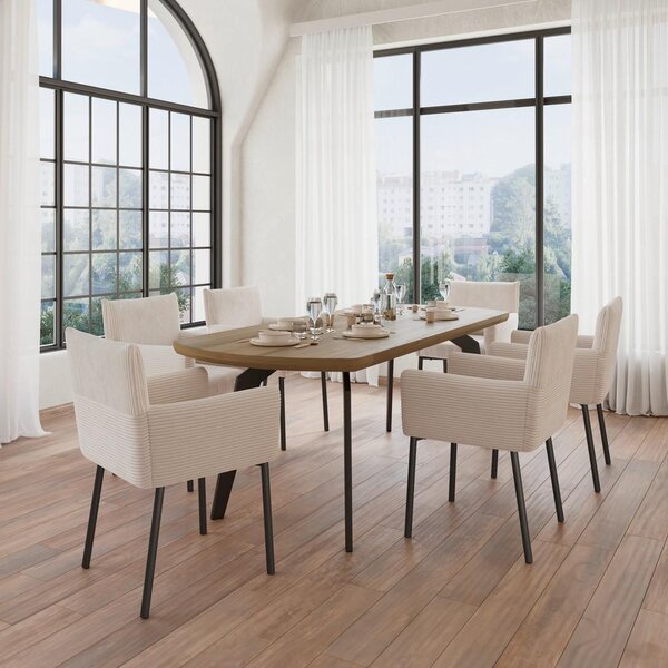 Bessagi Home Naslanjač Sofia, Bež
