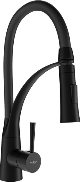 Mexen Aster kuhinjska pipa, črna - 73450-70