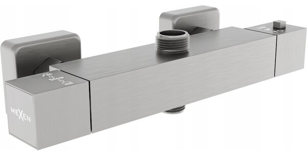 Mexen Cube termostatska prha, grafit - 77250-66