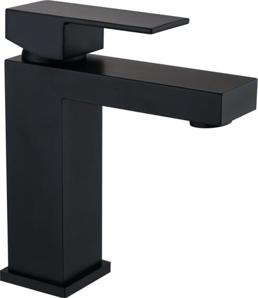 Mexen Cube pipe za umivalnik, črna - 72900-70