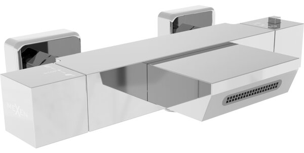 Mexen Cube termostatska kopalna baterija, krom - 77360-00