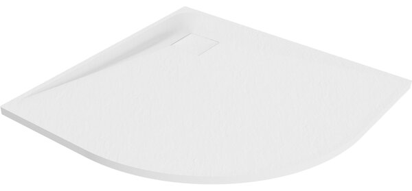 Mexen Bert polkrožni tuš kad SMC 80 x 80 cm, bela - 4KR108080