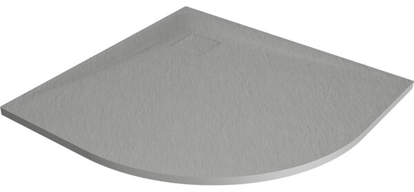 Mexen Bert polkrožni tuš kad SMC 80 x 80 cm, siv - 4KR618080