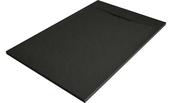 Mexen Otto pravokotni tuš kad SMC 100 x 90 cm, črna - 4N709010