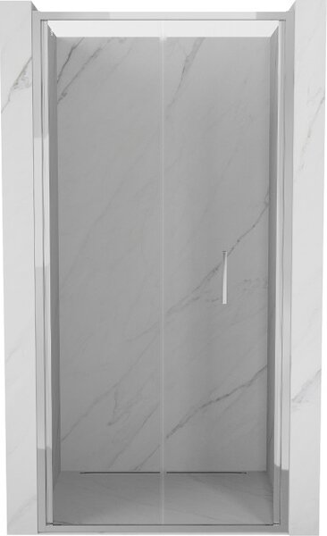 Mexen Exo zložljiva pršna vrata 60 cm, prosojna, krom - 816-060-000-01-00