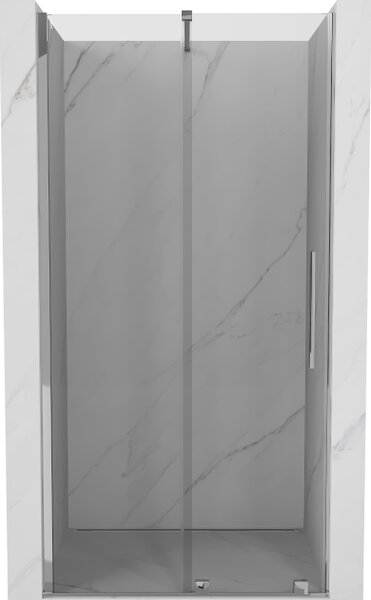 Mexen Velar drsna tuš vrata 90 cm, prosojna, krom - 871-090-000-01-01