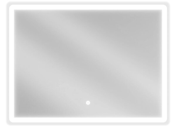 Mexen Navia ogledalo za kopalnico z osvetlitvijo 80 x 60 cm, LED 6000K, proti megli - 9803-080-060-611-00