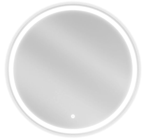 Mexen Gobi kopalno osvetljeno kopalniško ogledalo, okroglo 70 cm, LED 6000K, proti kondenzaciji - 9801-070-070-611-00