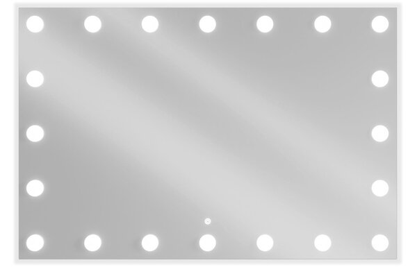 Mexen Dona kopalniško ogledalo z osvetlitvijo 100 x 80 cm, LED 6000K, proti rošenju - 9818-100-080-611-00