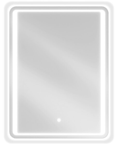Mexen Zusa osvetljeno kopalniško ogledalo 60 x 80 cm, LED 6000K, proti meglenju - 9808-060-080-611-00