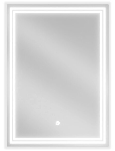 Mexen Taco kopalniško ogledalo s osvetlitvijo 50 x 70 cm, LED 6000K, proti meglenju - 9805-050-070-611-00