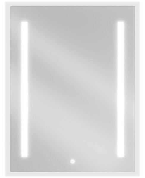 Mexen Remi kopalniško ogledalo osvetljeno 60 x 80 cm, LED 6000K, proti meglenju - 9804-060-080-611-00