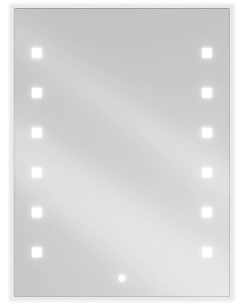 Mexen Ner kopalniško ogledalo s podsvetljavo 60 x 80 cm, LED 6000K, anti-megla - 9809-060-080-611-00
