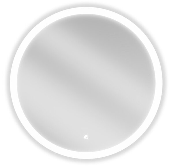 Mexen Oro kopalno omaro ogledalo, okroglo 70 cm, LED 6000K, proti megli - 9824-070-070-611-00