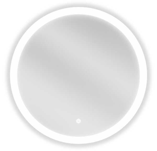 Mexen Oro osvetljeno okroglo kopalniško ogledalo, 60 cm, LED 6000K, protimegleno - 9824-060-060-611-00