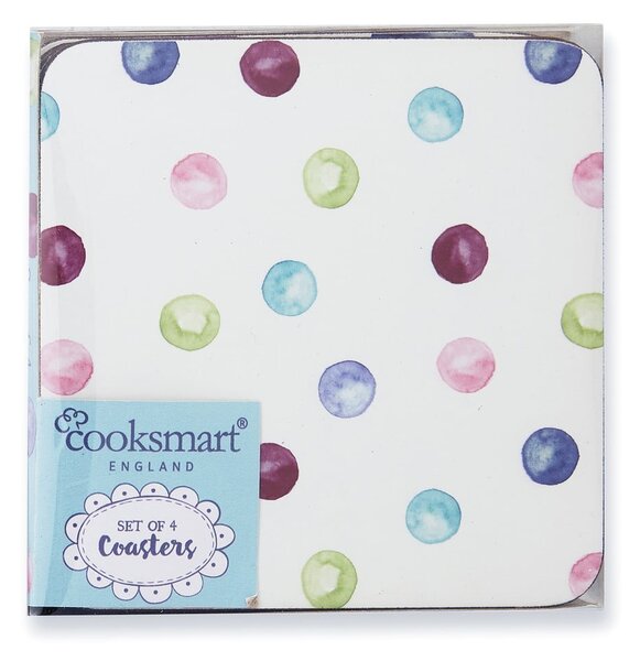 Komplet 4 podstavkov Cooksmart® Spotty Dotty