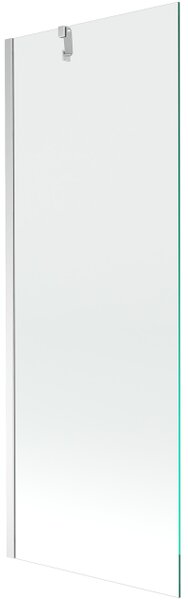 Mexen Next kopalniški zaslon z enim krilom 70 x 150 cm, prozoren, krom - 895-070-000-00-00-01