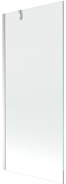 Mexen Next enokna kopalnica 1-krilna 80 x 150 cm, prosojna, krom - 895-080-000-00-00-01