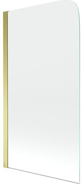 Mexen Felix tuš paravan 1-krilni 70 x 140 cm, prozoren, zlat - 890-070-001-50-00
