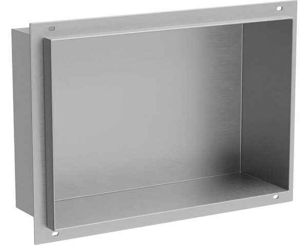 Mexen X-Wall-NR stenska polica brez obrobe 30 x 20 cm, inox - 1911302010