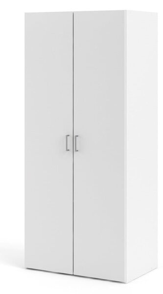 Bela garderobna omara 78x175 cm Space – Tvilum