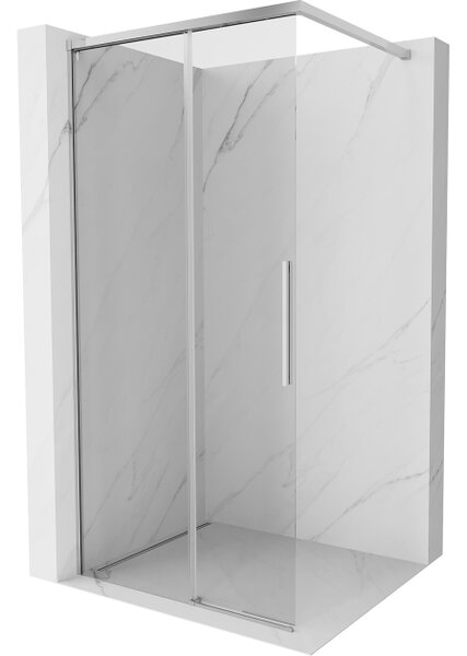 Mexen Rox tuš stena Walk-in 70 x 200 cm, prozorna 8 mm, kromirana - 8C2-070-003-01-00