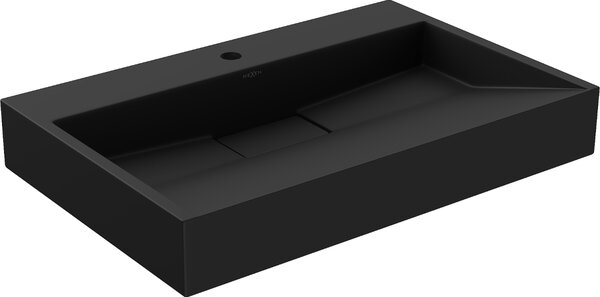 Mexen Ava umivalnik iz konglomerata 70 x 46 cm, črn - 23017071