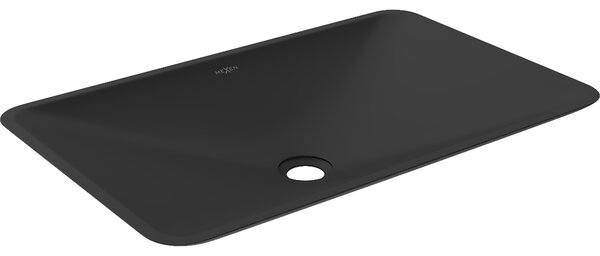 Mexen Esper umivalnik iz konglomerata 60 x 38 cm, črn - 23036071