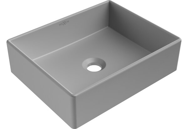 Mexen Goya nadpultni umivalnik 40 x 32 cm, svetlo siva mat - 22184061
