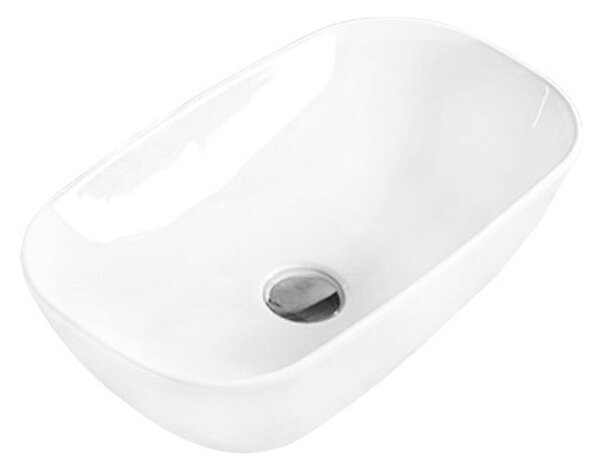 Mexen Klara umivalnik na pultu 46 x 23 cm, bela - 21564600