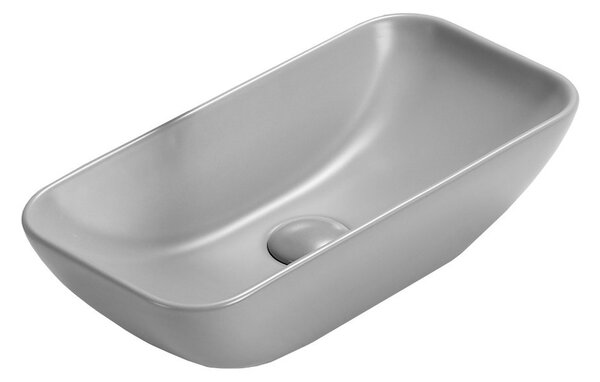 Mexen Klara nadpultna umivalnik 46 x 23 cm, svetlo siva mat - 21564661