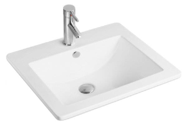 Mexen Lora umivalnik vgradni v pult 53 x 46 cm, bel - 25365300