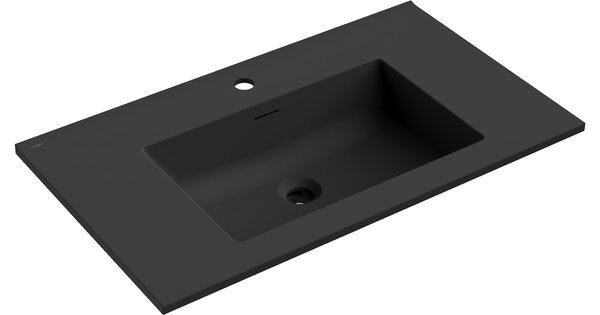 Mexen Otis vgradni umivalnik 81 x 46,5 cm, črna mat - 25188071