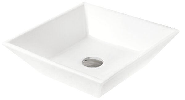Mexen Pola umivalnik nadpultni 41 x 41 cm, bel - 22224100