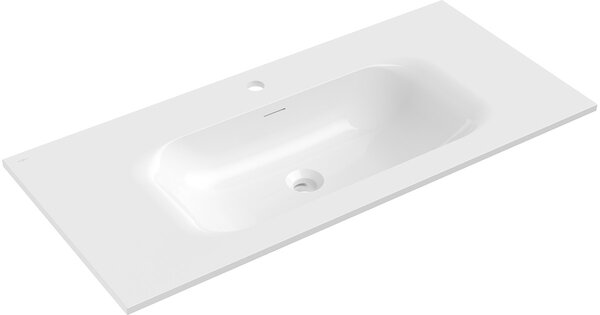 Mexen Vela vgradni umivalnik 101 x 46,5 cm, sijaj bela - 25231000