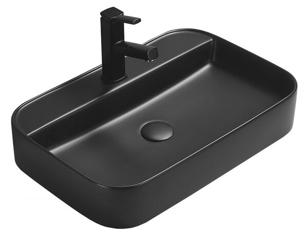Mexen Sofia umivalnik za na pult 60 x 40 cm, črna mat - 22156085