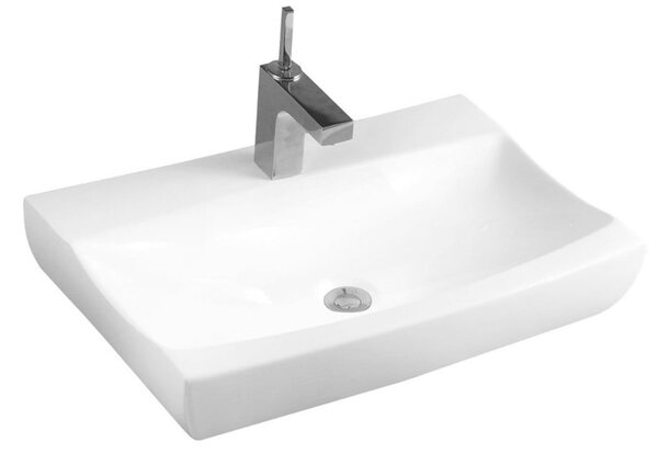 Mexen Sally umivalnik nadpultni 62 x 40 cm, bel - 21076200