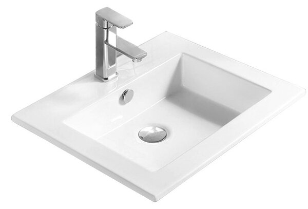 Mexen Salma Vgradni umivalnik 54 x 47 cm, bel - 25395400