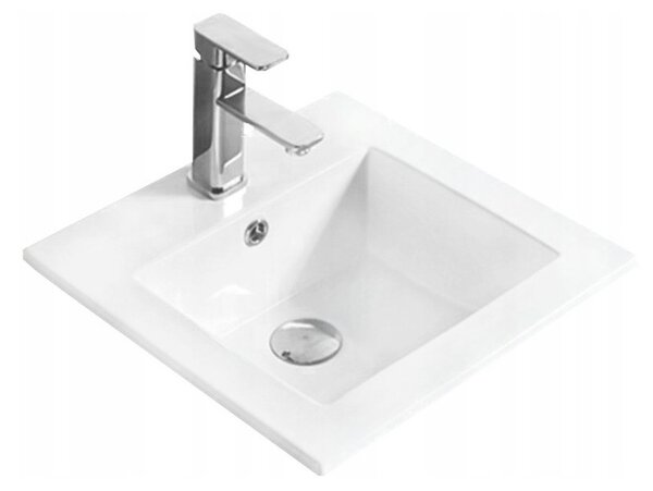 Mexen Stella vgradni umivalnik 41 x 41 cm, bel - 25454100
