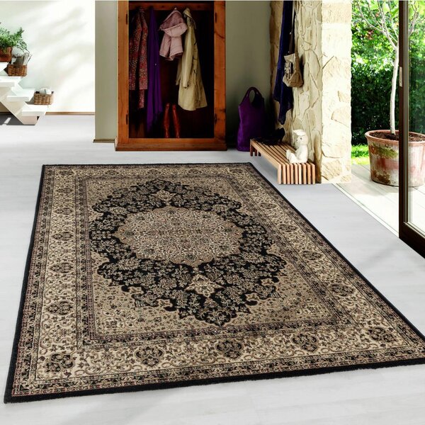 Mömax Tkana Preproga Kashmir, Črna, Ca. 80x150cm