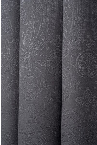 Siva zavesa 140x270 cm Cora – Mendola Fabrics