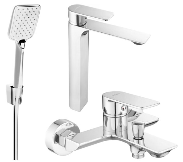 Mexen Alexa R62 komplet za kad, krom - 71213R62-00