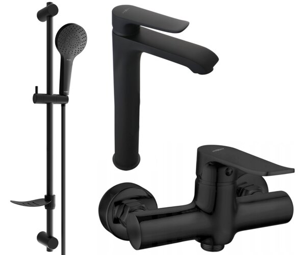 Mexen Pecos DF05 pršni set, črn - 72714DF05-70