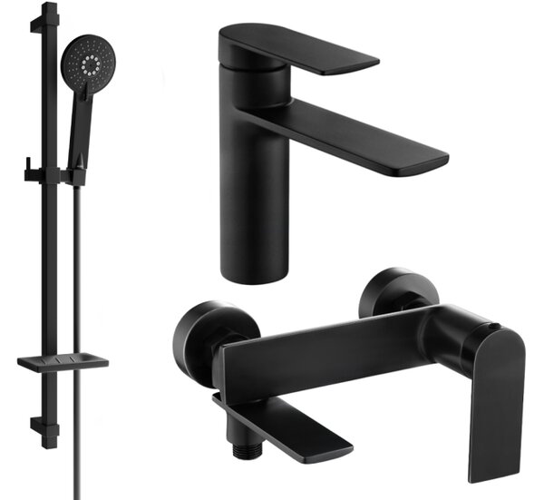 Mexen Zero DQ40 kopalniški set, črn - 71103DQ40-70