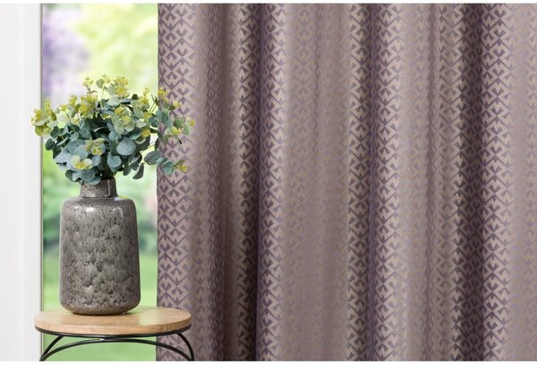 Rjava zavesa 140x260 cm Casal – Mendola Fabrics